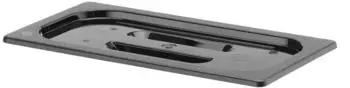 Hendi Gastronorm-Deckel GN 1/3, Polycarbonat, schwarz (862933)