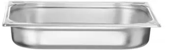 Hendi Kitchen Line Gastronormbeh&auml;lter GN 2/3, Edelstahl, 5,5L, 65mm