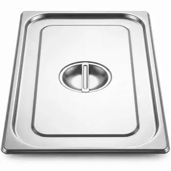 Morleos GN 1/1 Deckel Gastronormbeh&auml;lter, Edelstahl 530x325mm, 0,7mm
