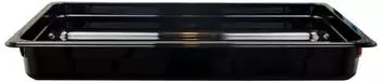 Airbrush-City Gastronormbehälter GN 1/1 Polycarbonat schwarz 8,5L 65mm (4260403659939)