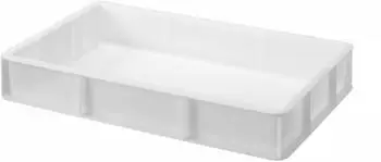 Hendi Pizzateigbehälter GN 1/1, weiß, 530x325x90mm