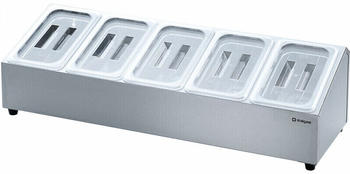 Stalgast Ständer für Gastronormbehälter - 5 x GN 1/4 (150 mm)