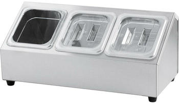 Stalgast Ständer für Gastronormbehälter - 3 x GN 1/6 (150 mm)