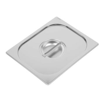 Vogue Strapazierfähiger Deckel für GN-Behälter 1/2 Edelstahl, GN 1/2