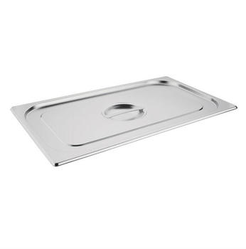 Vogue Deckel für GN-Behälter GN1/1, Inklusive Griff, Edelstahl