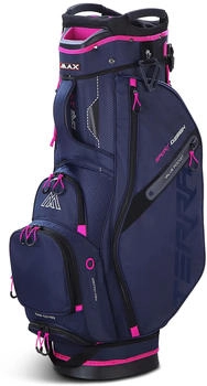 Big Max Terra Sport cart bag, steel blue/fuchsia