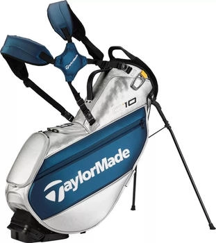 Taylor Made Tour Standbag, silber/dunkelblau