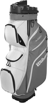 Wilson iLock (2025) Cartbag grau/wei&szlig;