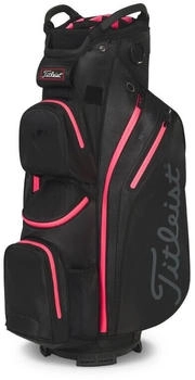 Titleist 14 StaDry Cartbag schwarz/rot (TB23CT9-055)