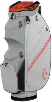 Callaway Chase 14 Cartbag weiss/silber/orange