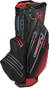 Sun Mountain Golfbag H2NO Light Waterproof - Coral / Schwarz / Cadet