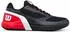 Wilson Rush Pro 5 Herren-Tennisschuh, schwarz/rot/weiß, Allcourt