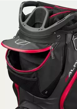 Wilson Alpine Dry Cartbag, schwarz/grau/rot (WG4007201+)
