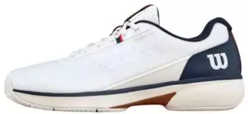 Wilson Rush Lite 5 Clay Tennisschuh Herren, weiß/navy/tofu (WRS338680U075)