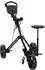 vidaXL Golf-Trolley mit Sitz, klappbar, Eisen, schwarz, 95x69x114cm