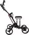 vidaXL Golf-Trolley mit Sitz, schwarz, Aluminium, klappbar (42033589)