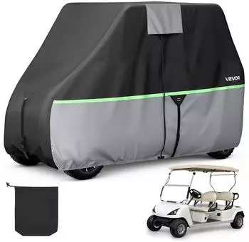 VEVOR Golfwagenabdeckung 4-Sitzer 600D-Oxford-Gewebe mit PU-Beschichtung (HY251003)