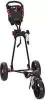 vidaXL Golf-Dolly Schwarz Eisen Klappbar