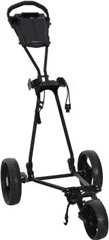 vidaXL Golf-Trolley Eisen, schwarz, 95x60x130cm