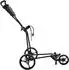 vidaXL Golf-Trolley Eisen, schwarz, 95x60x130cm