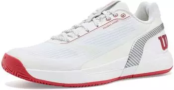 Wilson Rush Pro 5 Tennisschuhe weiß/rot/grau