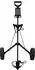 vidaXL Golf-Trolley klappbar, Eisen, schwarz
