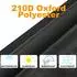 LuxusKollektion Golfwagen-Abdeckung 210D Polyester UV-Schutz 2 Sitze 241x121x167cm