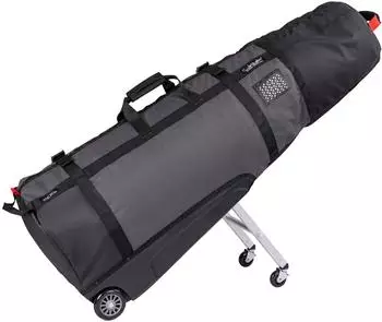 Sun Mountain Club Glider Journey Reise-Golfbag-Cover, schwarz/gunmetal