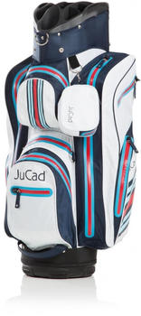 JuCad Aquastop Cartbag blue/white/red