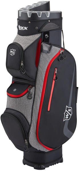Wilson iLock III Cart Bag (WGB4330) black/red/grey