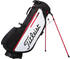 Titleist Players 4 Plus Stand Bag (TB9SX1) black/white/red