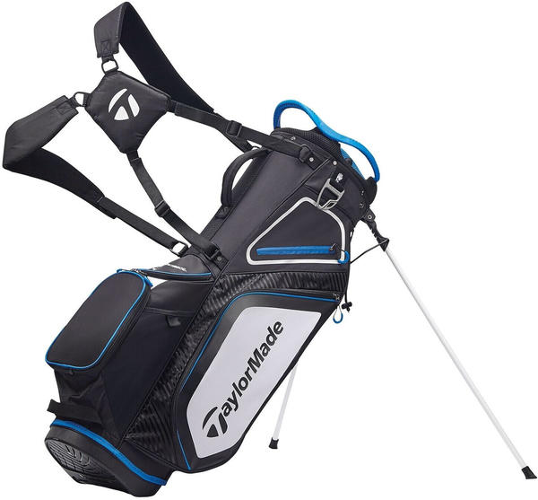 Taylor Made 8.0 Stand Bag black/white/blue