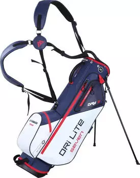 Big Max Dri Lite Seven G Standbag White/Navy/Red