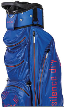 JuCad Silence Dry Cartbag blau/rot