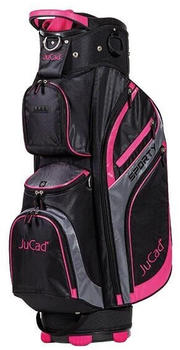 JuCad Sporty Cartbag Schwarz/Pink