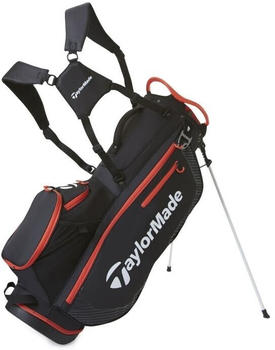 Taylor Made Pro stand bag, schwarz/rot