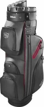 Wilson Staff I-Lock Dry cart bag, schwarz/rot