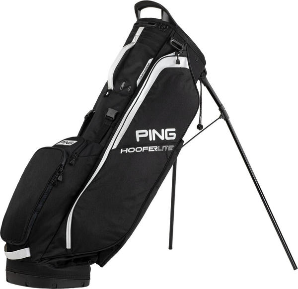 Ping Hoofer Lite 231 Standbag, schwarz/grau/gelb