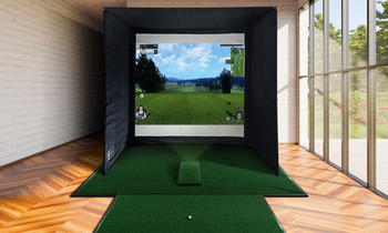 OnPar Golf Simulator - Kabine mit Leinwand 3,0m x 3,0m x 3,0m OnPar Golf Simulator - Kabine mit Leinwand 3,0m x 3,0m x 3,0m