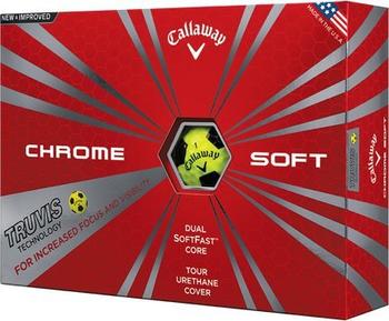 Callaway Chrome Soft Truvis yellow/black