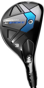 Callaway Paradym AI Smoke Hybrid (2024) - 18° - Hybrid 3 RH Graphit stiff Project X Cypher 70 Herren