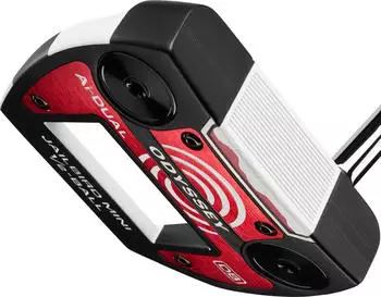 Odyssey Ai DUAL Jailbird Mini 1/2 Ball Putter (34 inch, LH)
