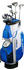 FLY-XL 21 Set RH W1 W5 H5 6-9 PW SW Putter Cartbag R-Flex black/blue +1inch 2up