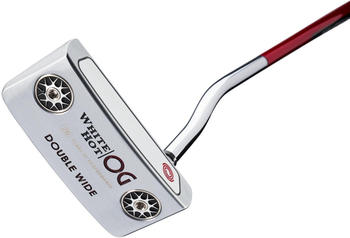Odyssey White Hot OG Double Wide Putter RH 34 - Double Bend Hosel, Red Stroke Lab