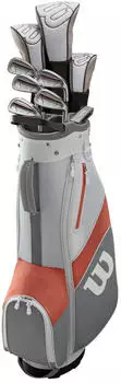 Wilson 1200 TPX Golfset Damen (RH, Graphit)