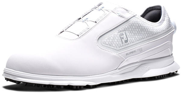 Footjoy Superlites Xp Boa Golfschuh weiß silberfarben