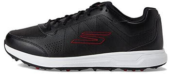 Skechers Go Golf Prime Relaxed Fit Spikeless Golfschuh Sneaker schwarz rot