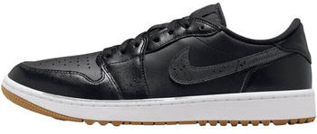 Nike Golfschuhe Air Jordan 1 Low G schwarzgrau