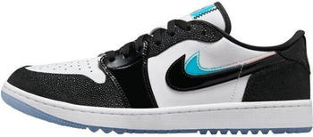 Nike Golfschuhe Air Jordan 1 Low G weiß schwarz