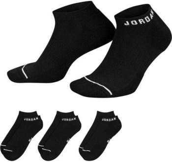 Nike Golf Socken Jordan Everyday No-Show 3er-Pack schwarz